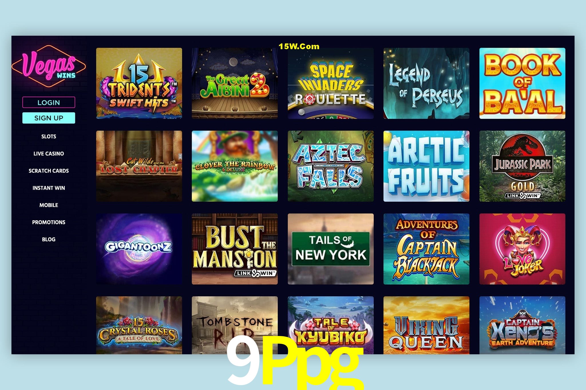 Game Providers 9Ppg